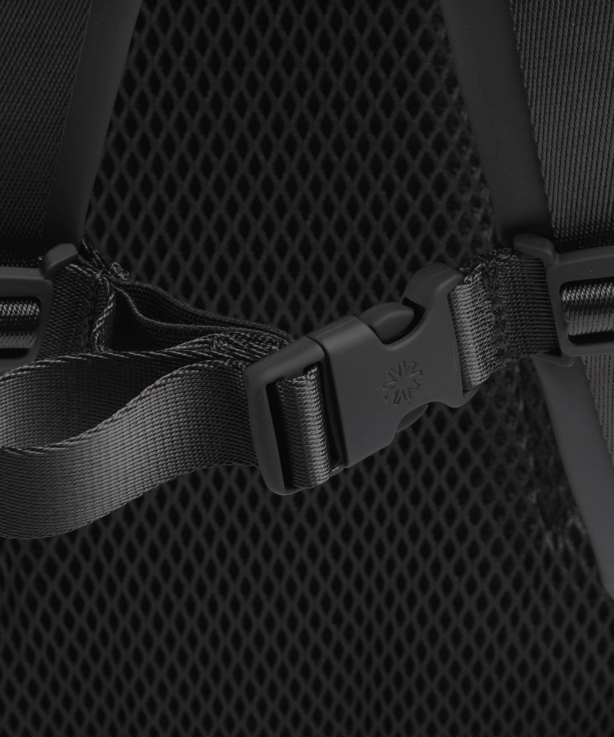 Rains Clip Front Backpack black