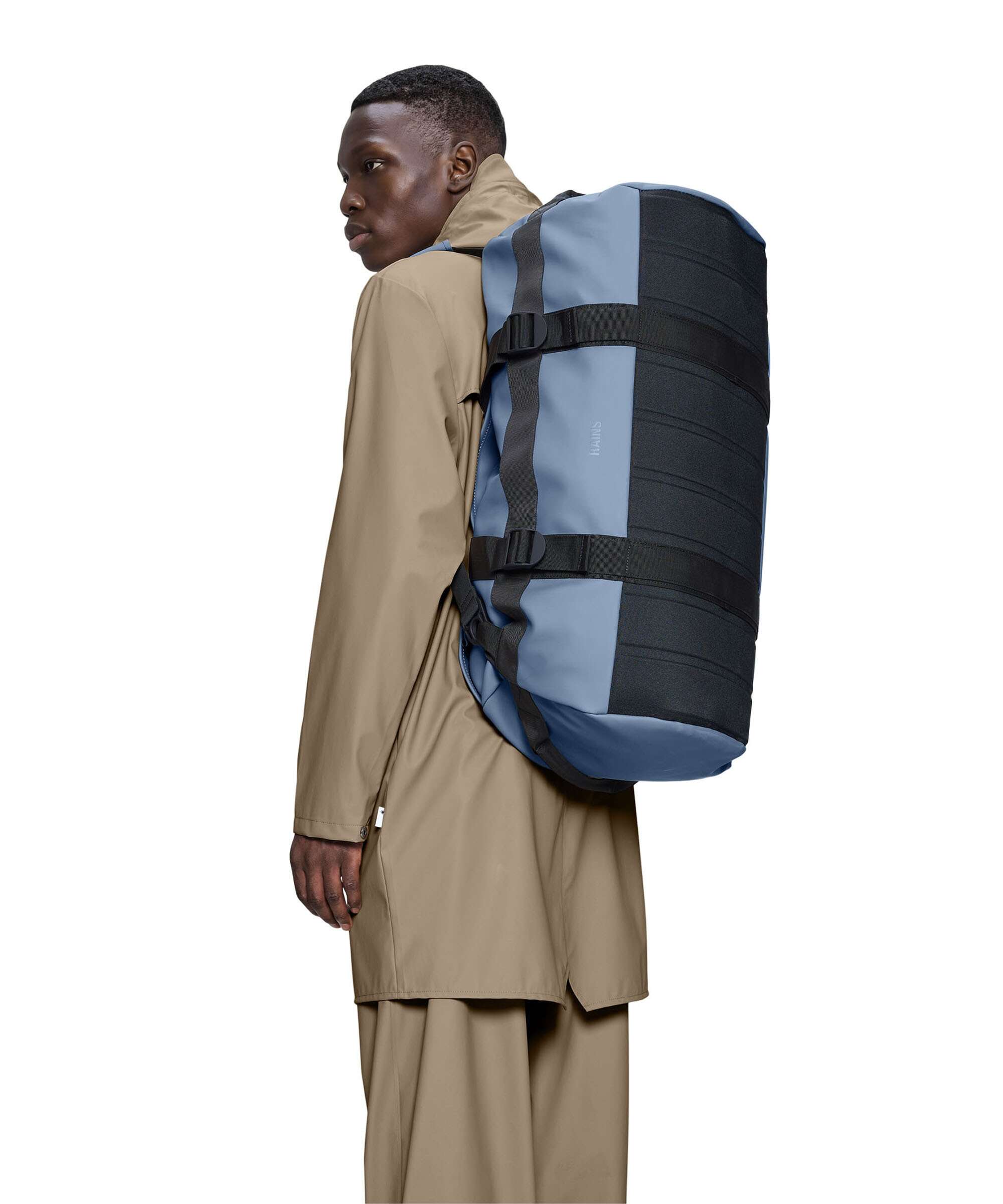 Rains Texel Travel bag blue dusk