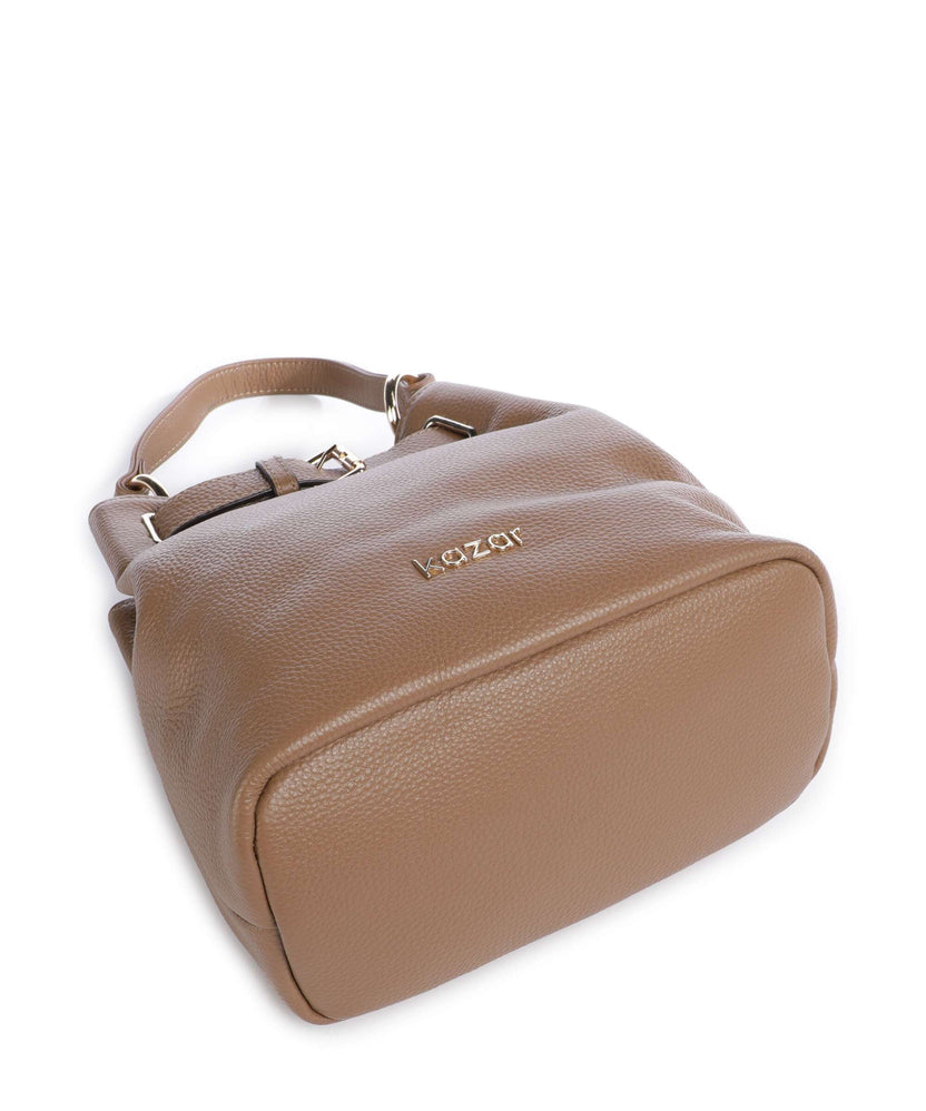 Kazar Salve Bucket bag light brown