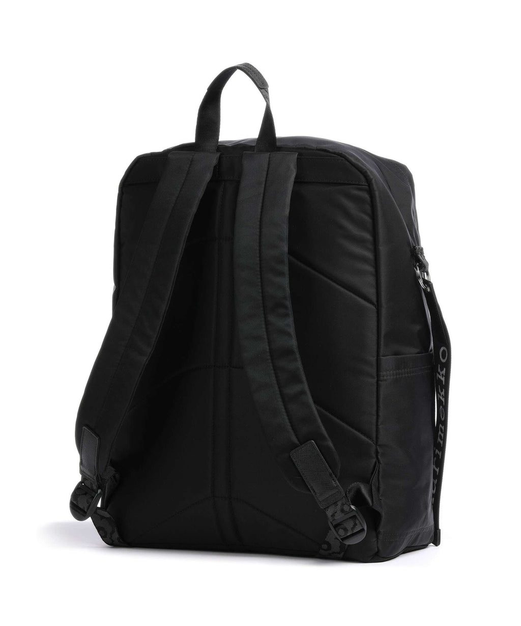 Marimekko Zip Top Solid Backpack black