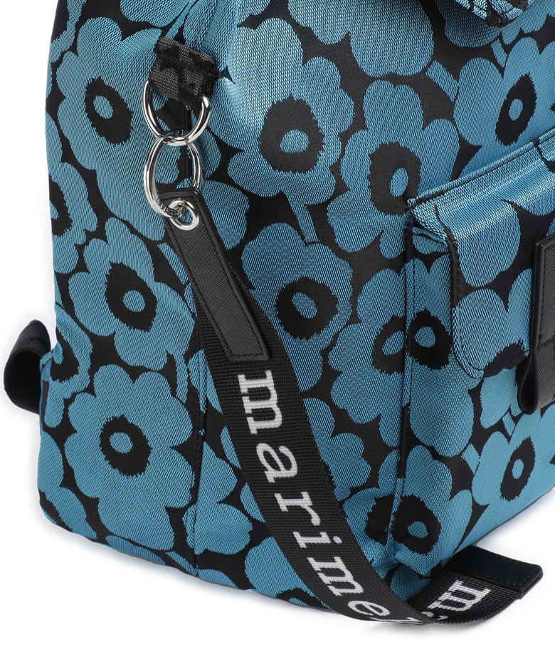 Marimekko Unikko Everything L Backpack blue/black