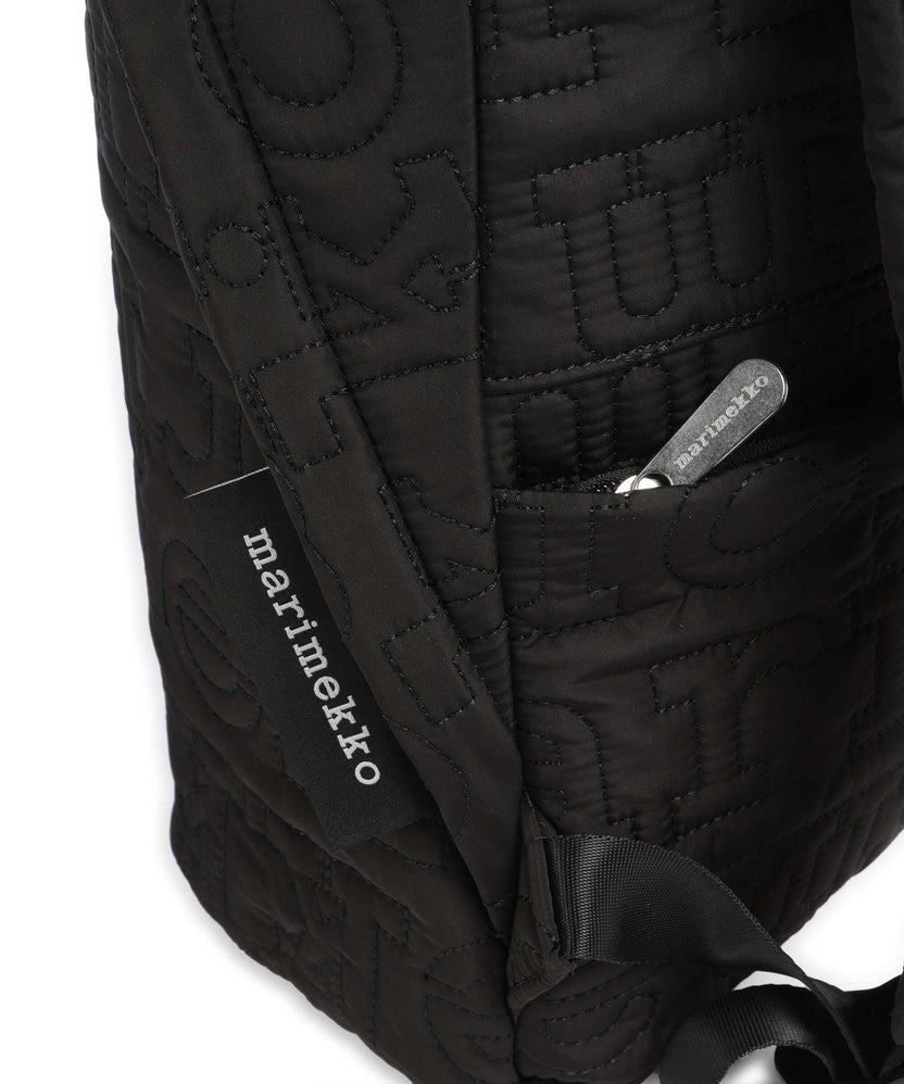 Marimekko Joy Logo Backpack black