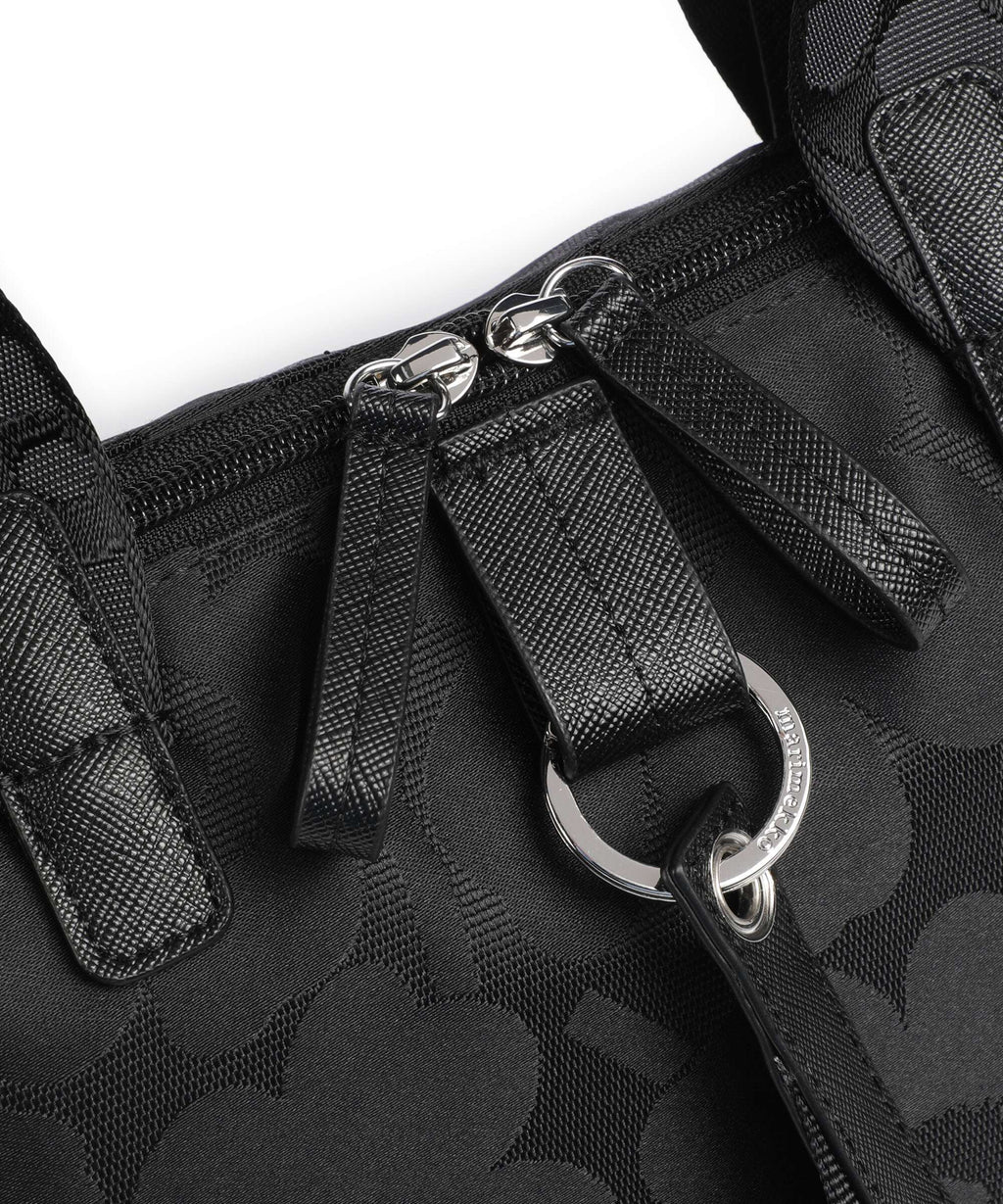 Marimekko Unikko All Day Handbag black