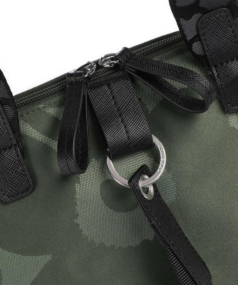 Marimekko Unikko All Day Handbag green/light green