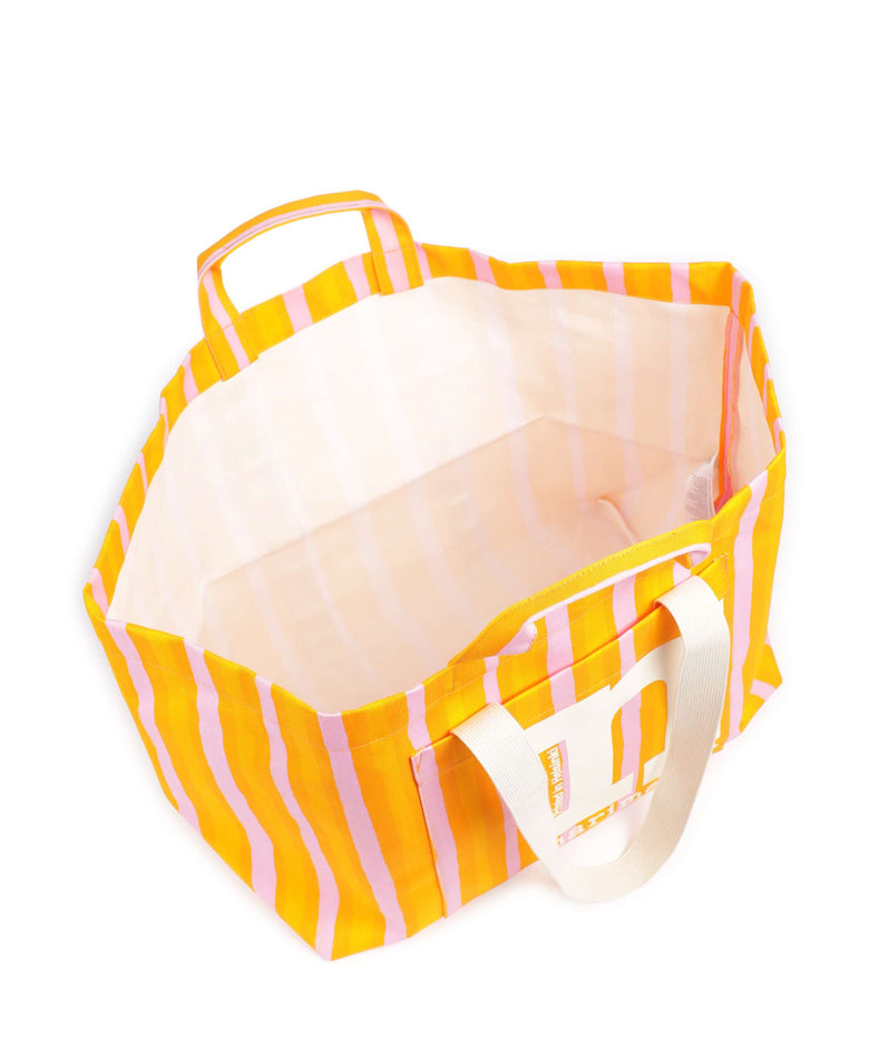 Marimekko Mono City XL Tote bag orange/pink