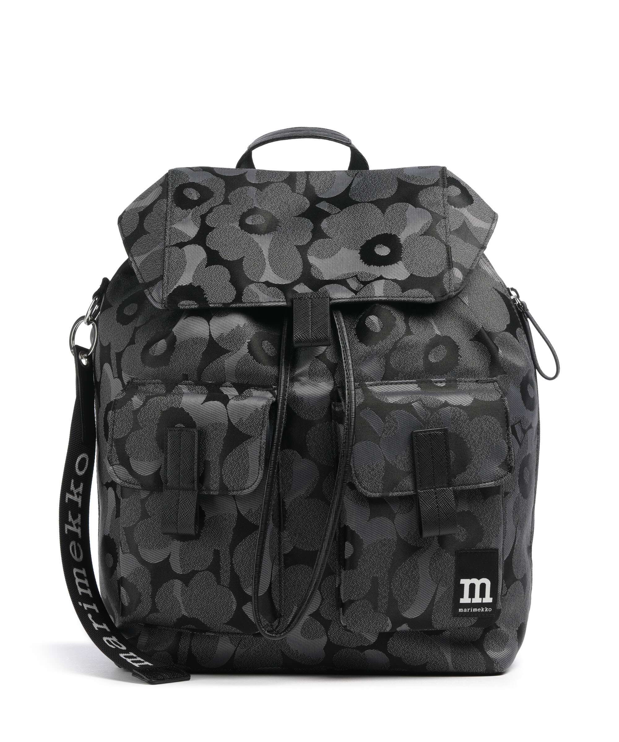 Marimekko Wear All Day L Unikko Backpack grey/dark grey