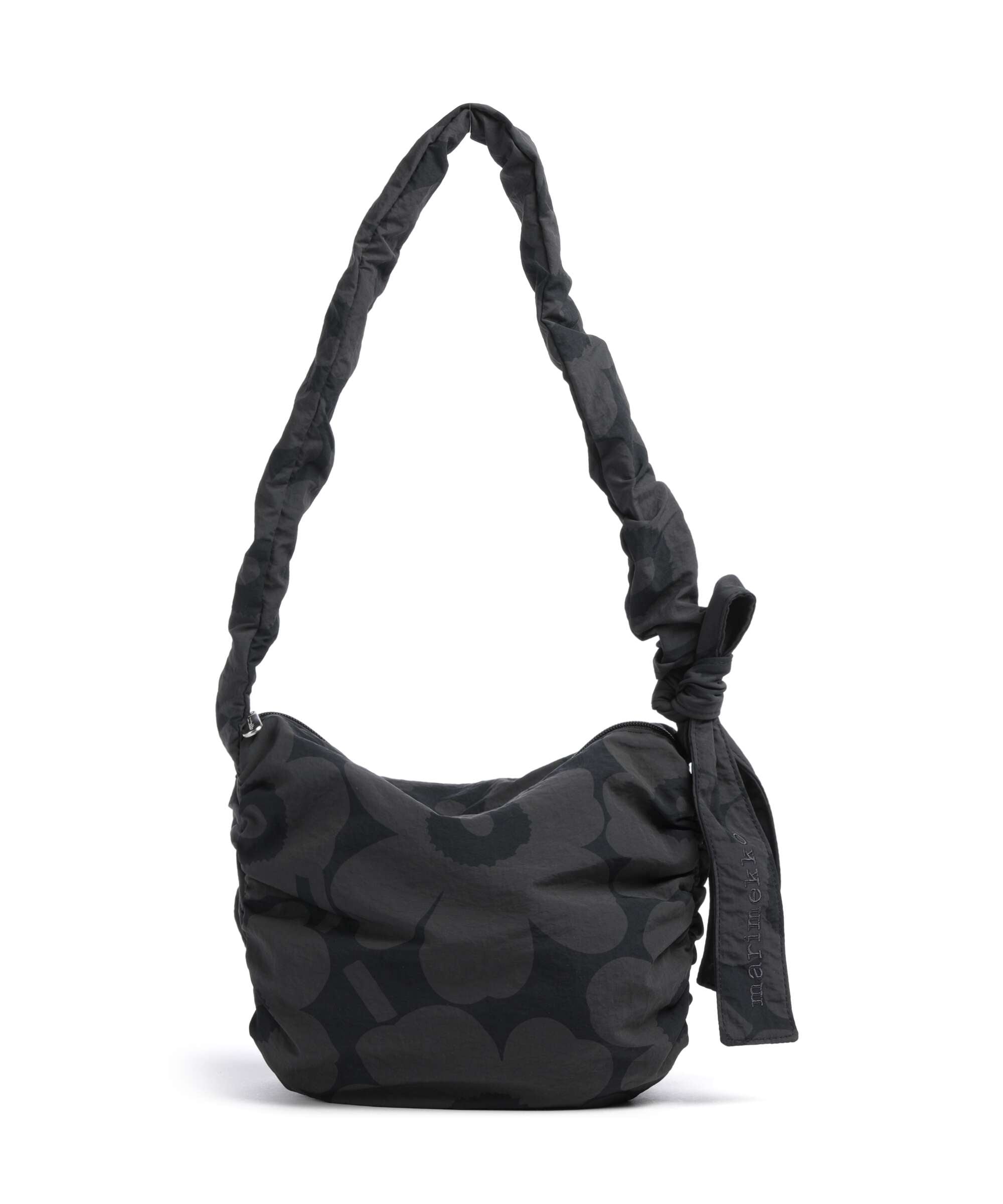 Marimekko Utu M Unikko Shoulder bag dark grey/black