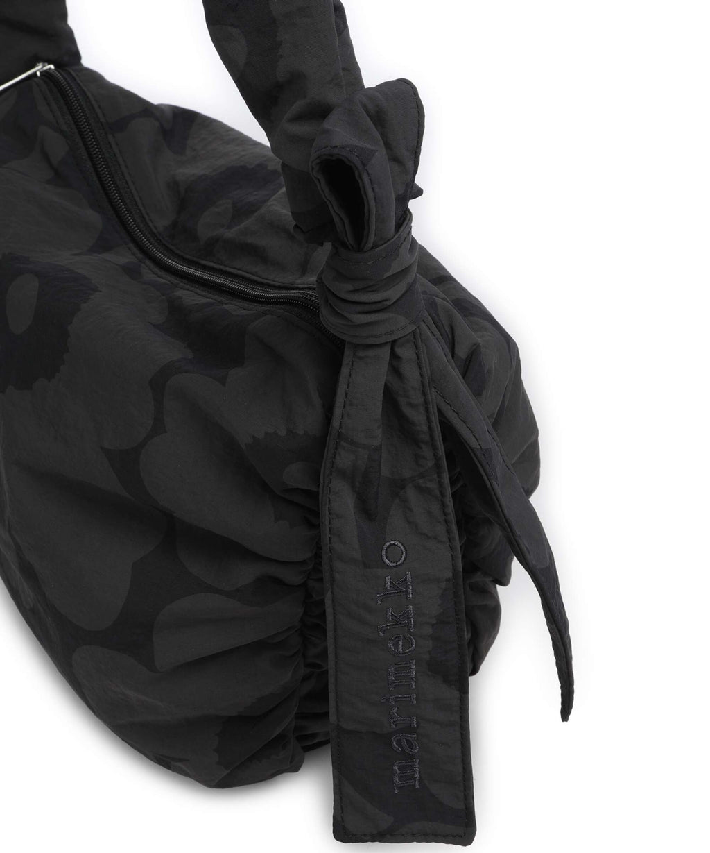 Marimekko Utu M Unikko Shoulder bag dark grey/black