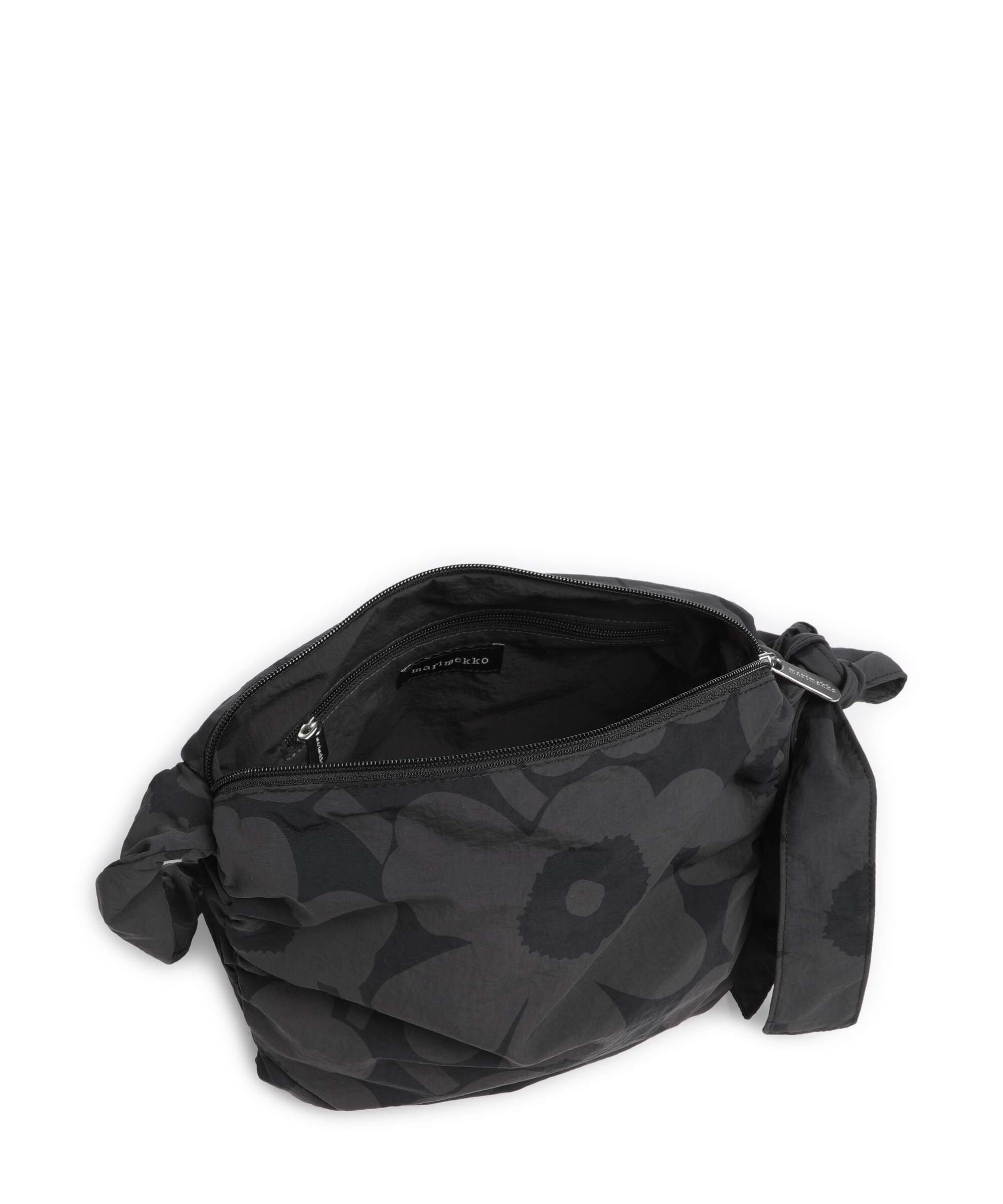 Marimekko Utu M Unikko Shoulder bag dark grey/black