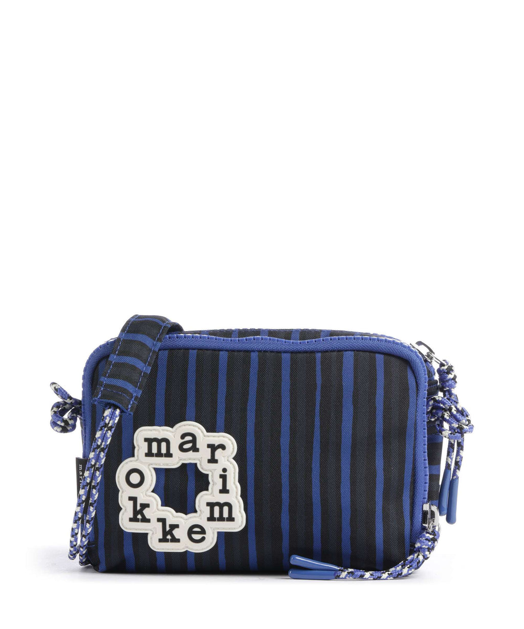 Marimekko Iloisa Kioski Crossbody bag blue/black/dark grey