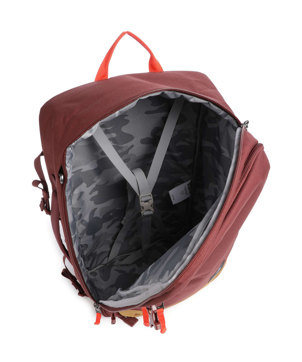 Pacsafe Go 34 Travel backpack garnet red