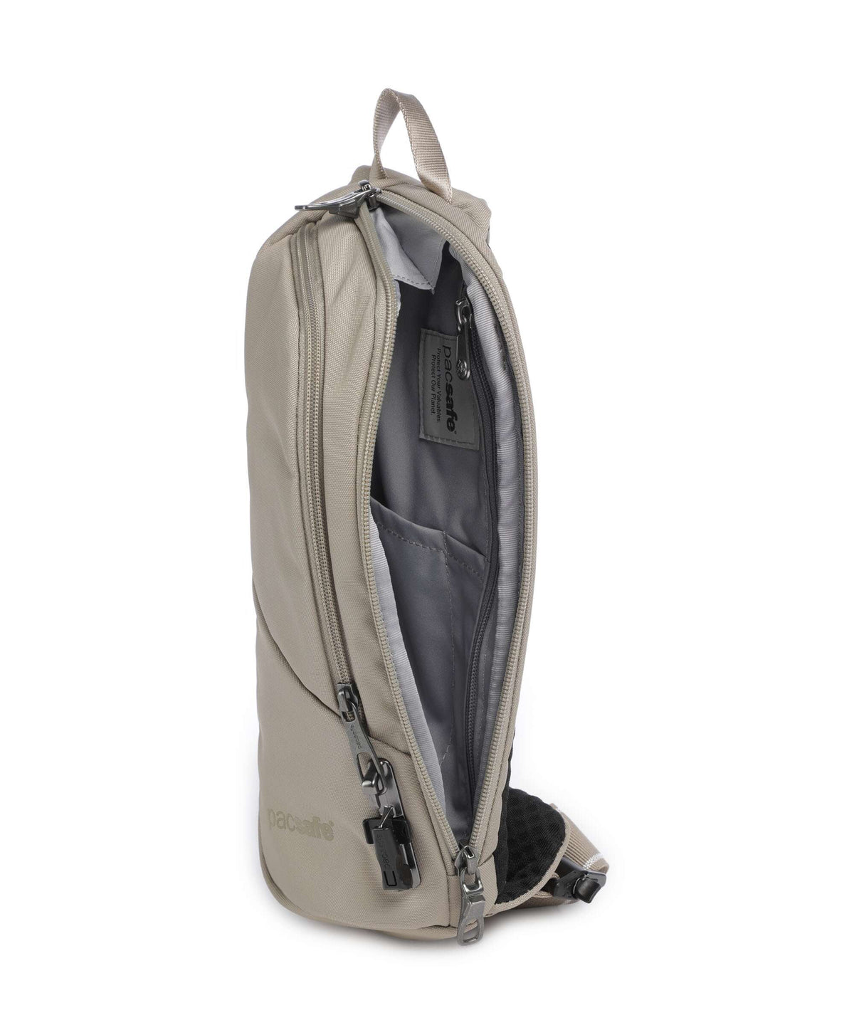 Pacsafe V Sling bag beige