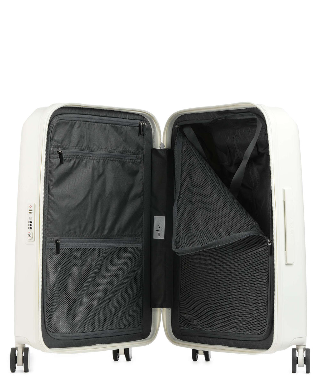 Echolac Panda M Spinner (4 wheels) ivory/white