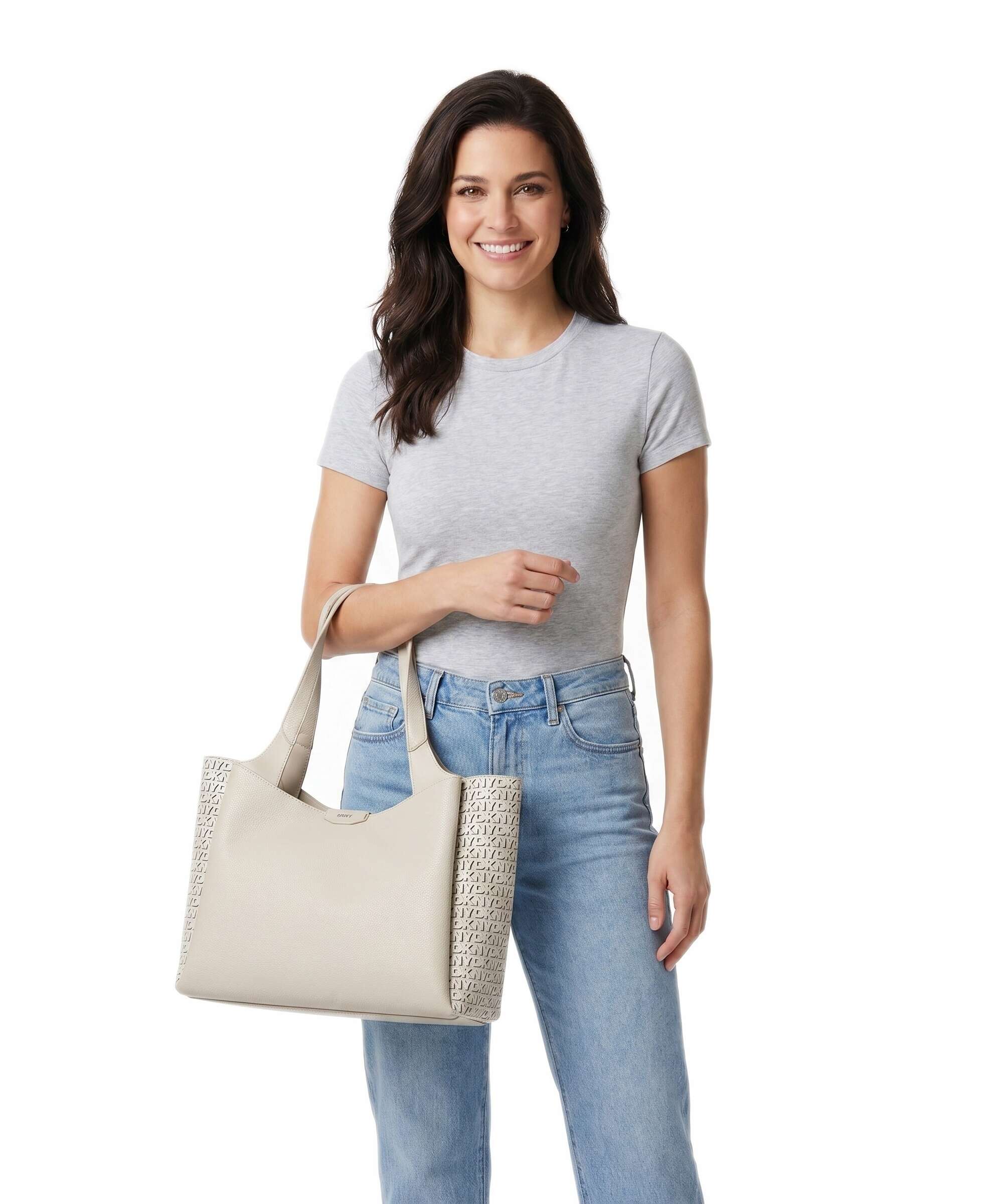 DKNY Willa Tote bag light taupe