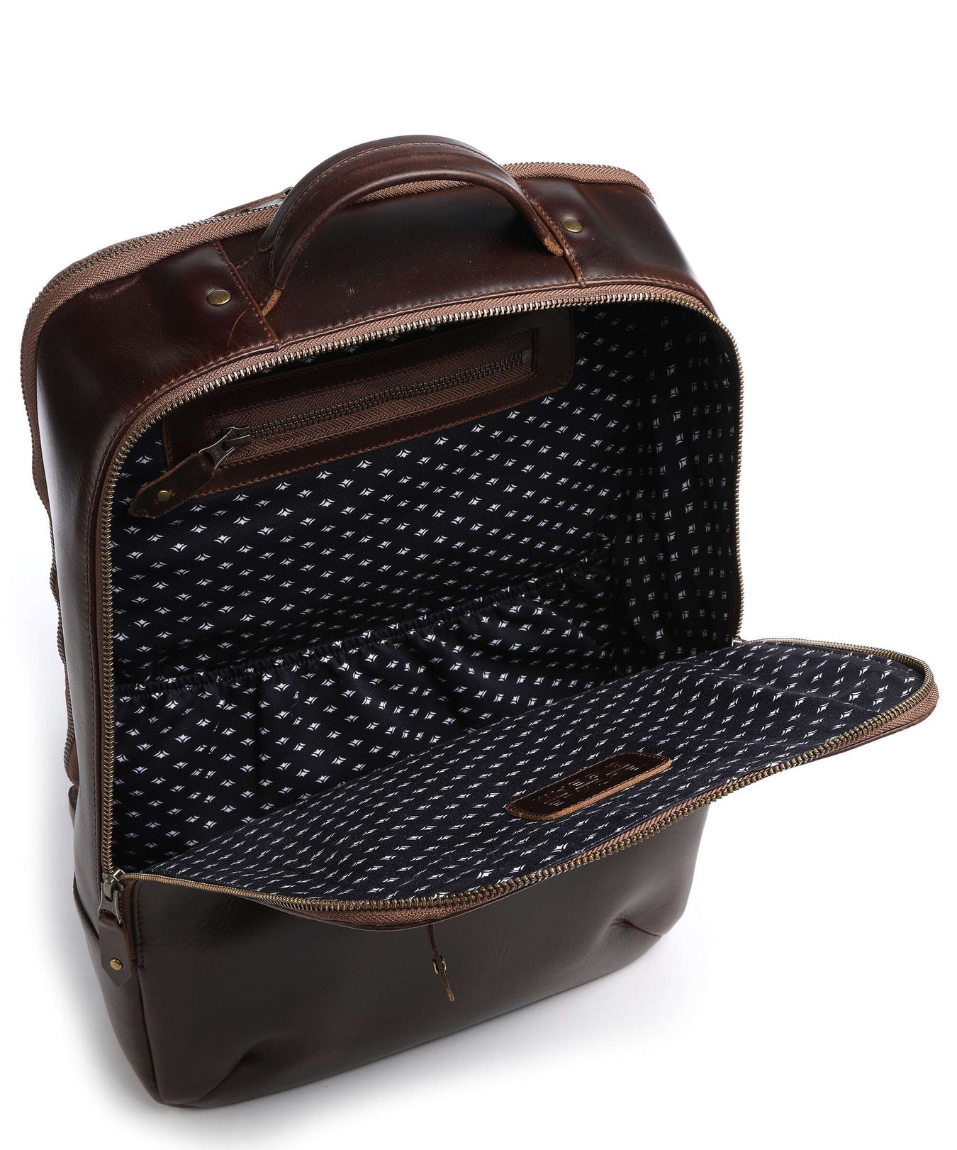 Buckle & Seam Leon Backpack brown