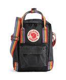 Fjällräven Kånken Sling Crossbody tas black/rainbow