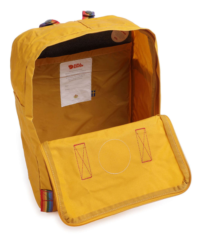 Fjällräven Kånken Rainbow Backpack ochre/rainbow