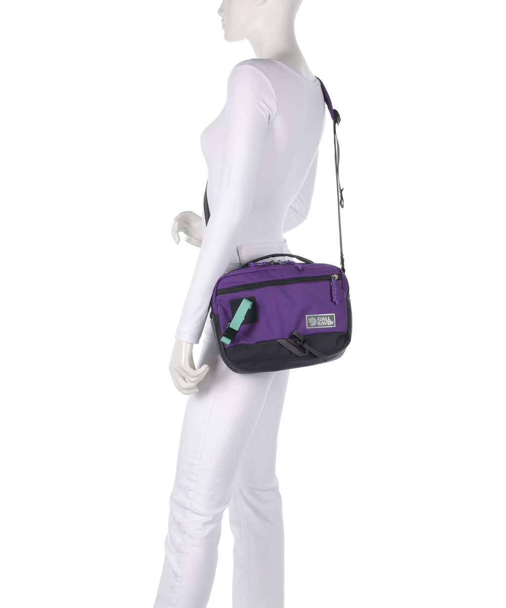 Fjällräven Vardag 6 Crossbody bag violette/coal black