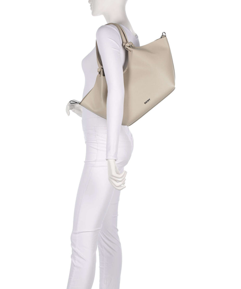 DKNY Paula Commuter Medium Tote bag light taupe
