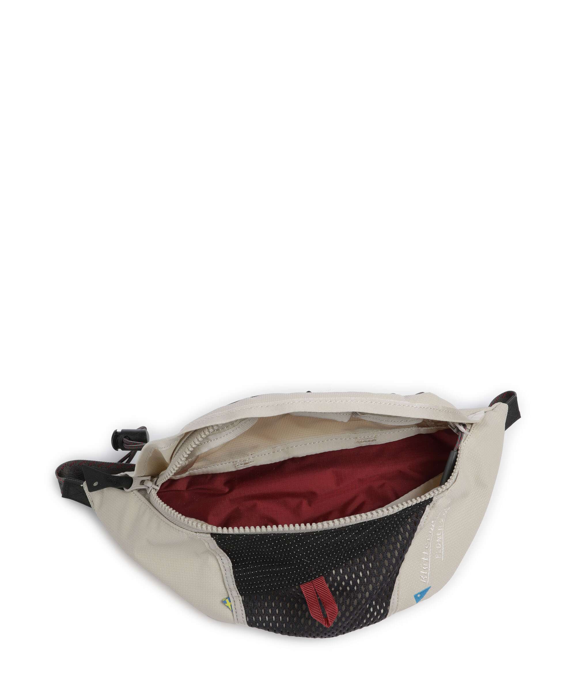 Klättermusen Eldner Belt bag silver/creme