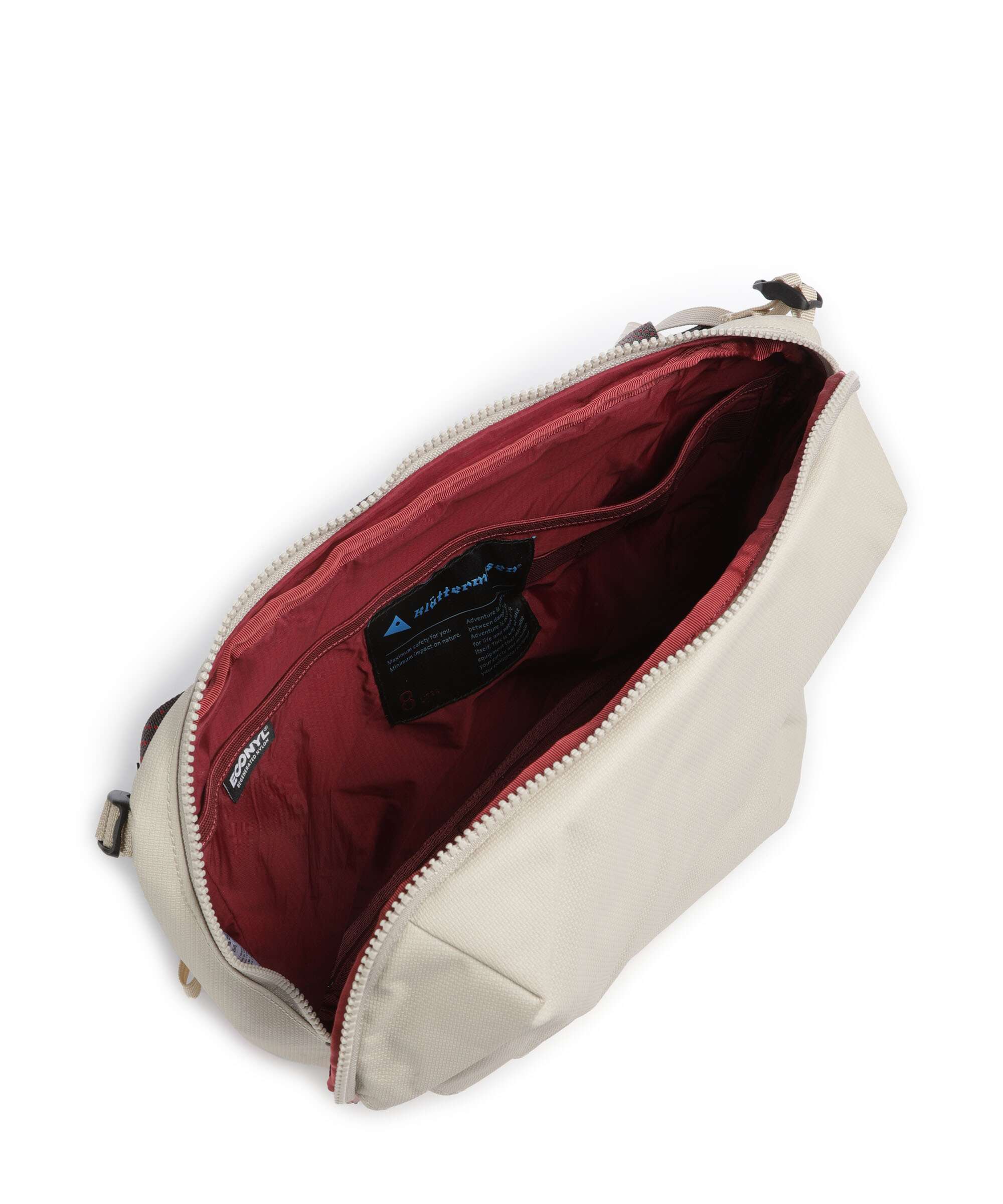 Klättermusen Gaut Messenger bag silver/creme