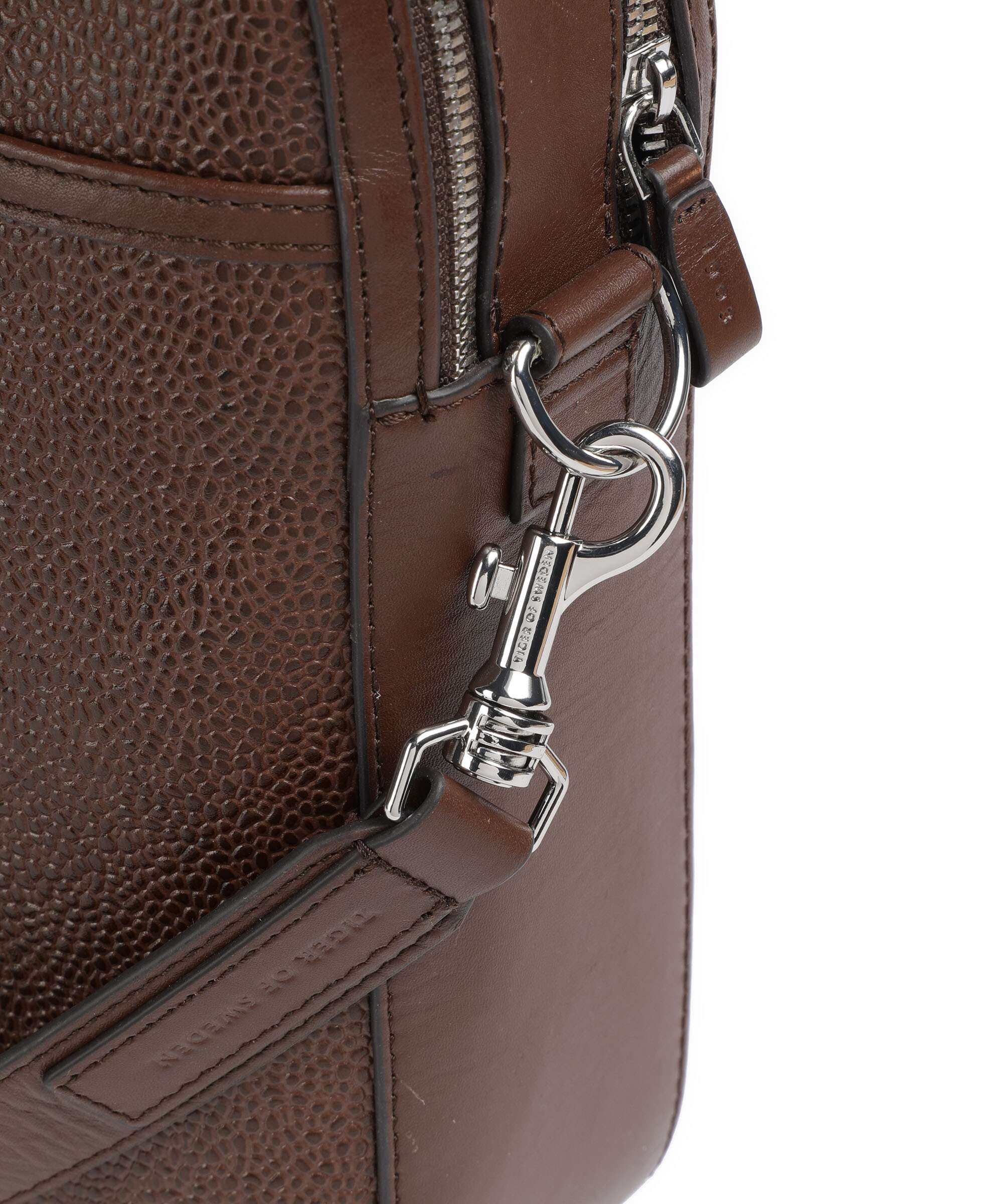 Tiger of Sweden Burin Briefcase cognac
