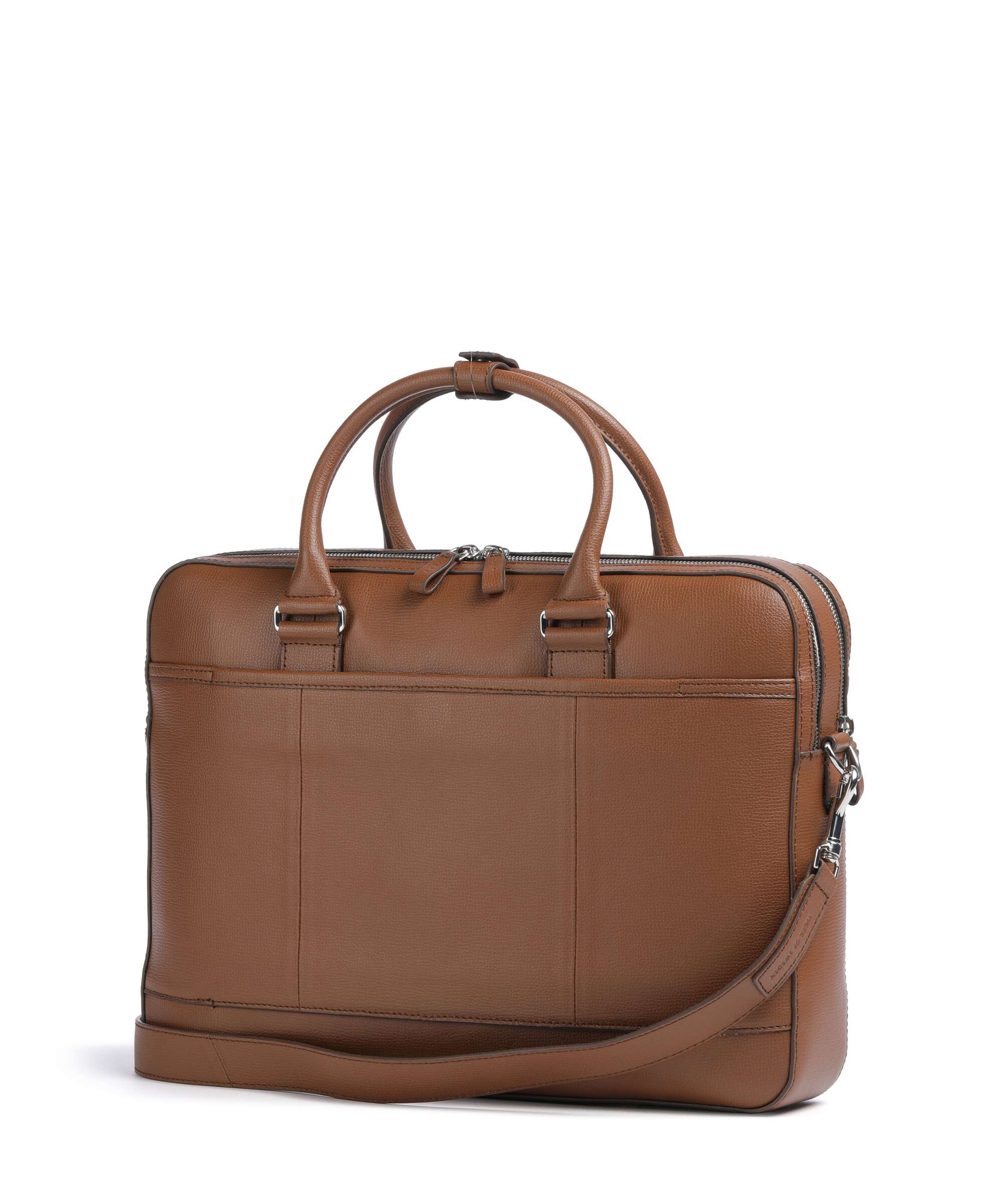 Tiger of Sweden Burin Briefcase cognac