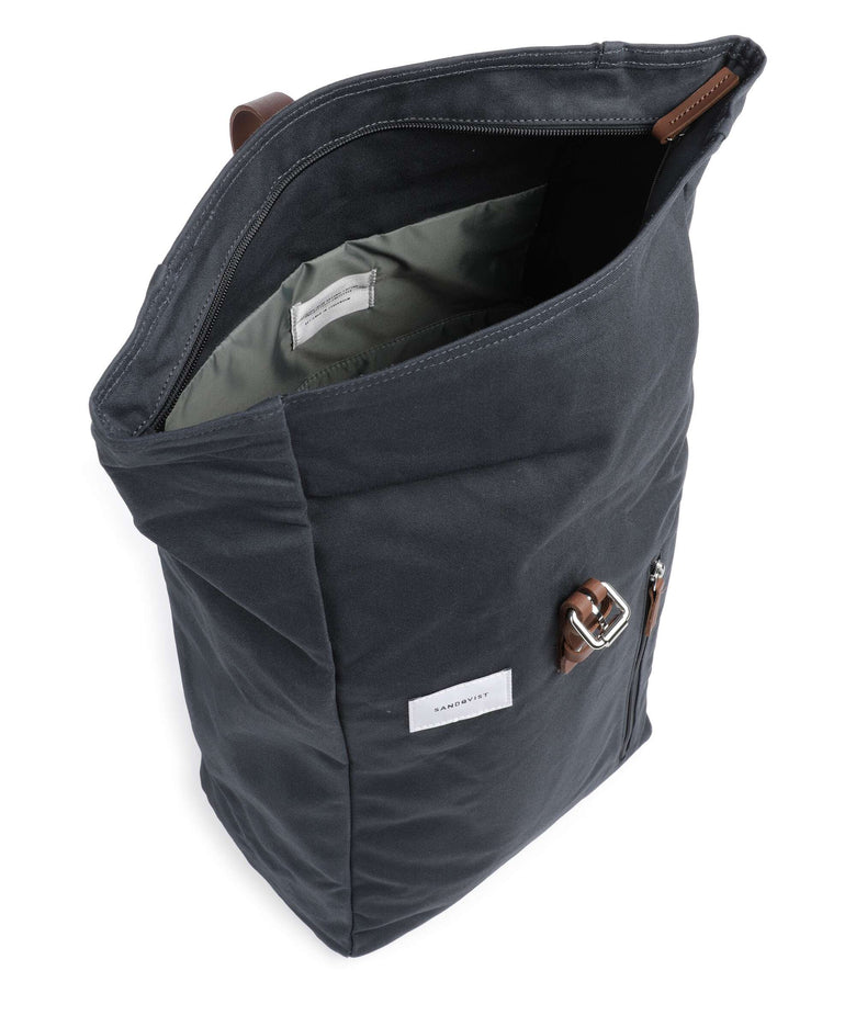 Sandqvist Ground Dante Rolltop backpack dark blue