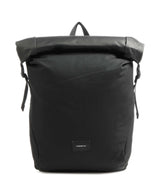 Sandqvist Ground Alfred Rolltop rugzak black