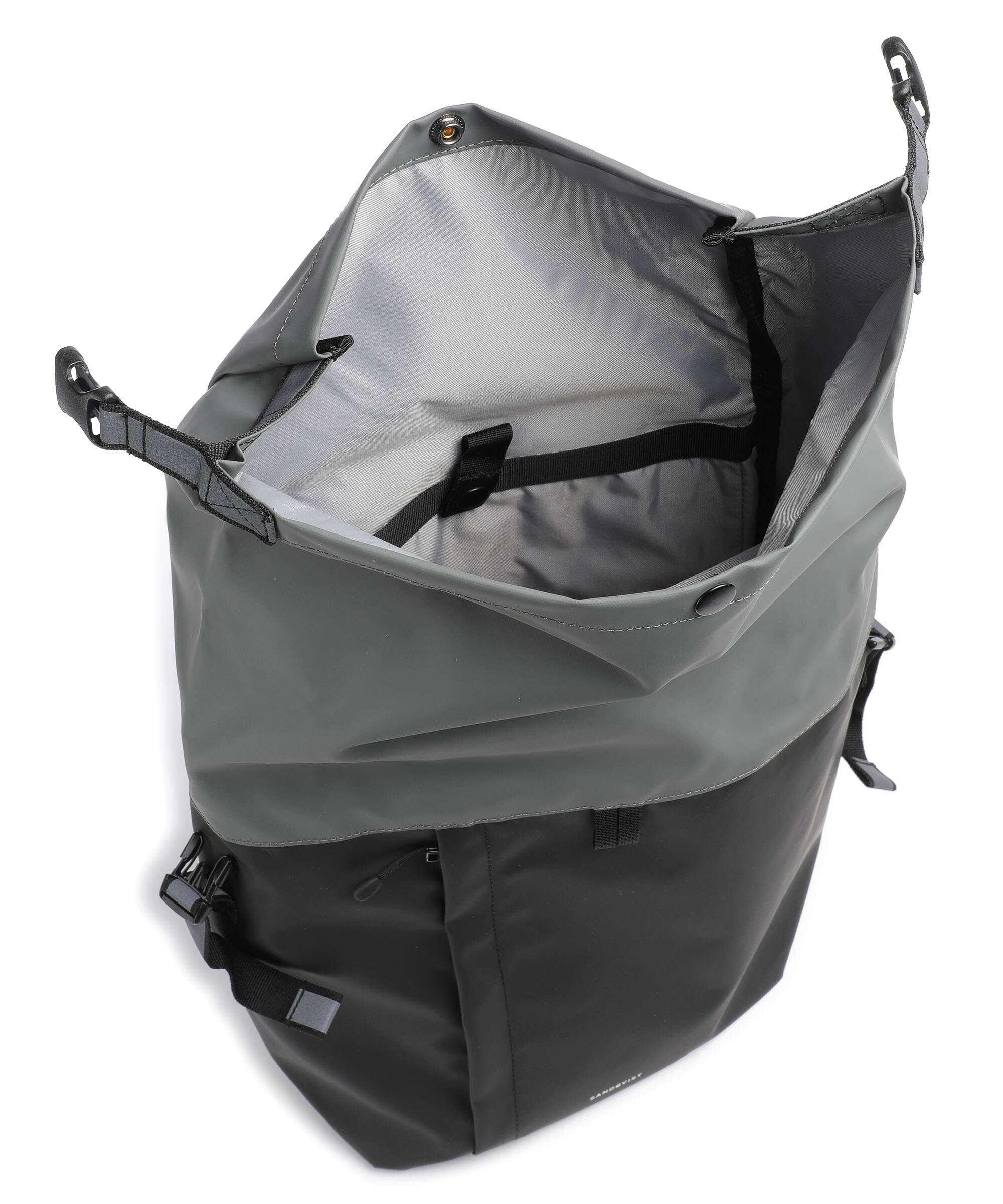 Sandqvist Stream Konrad Rolltop backpack multicolour/dark