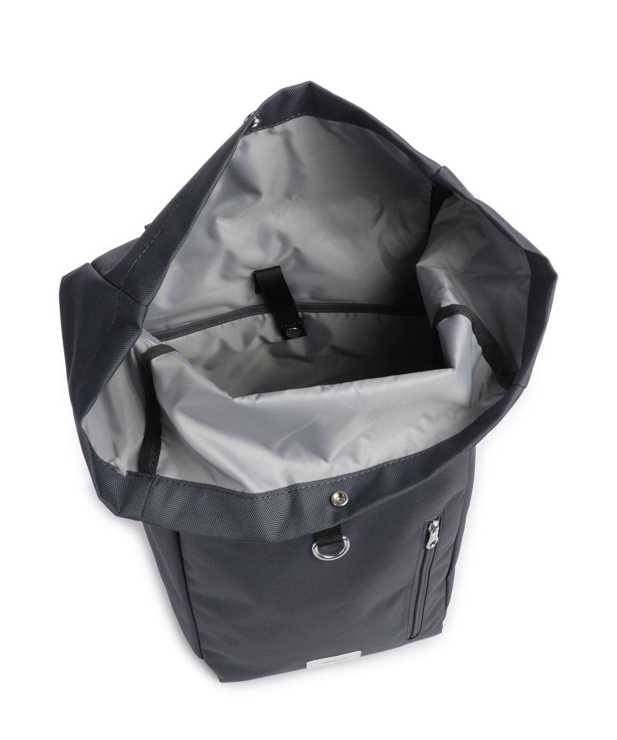 Sandqvist Ground L Rolltop backpack asphalt 