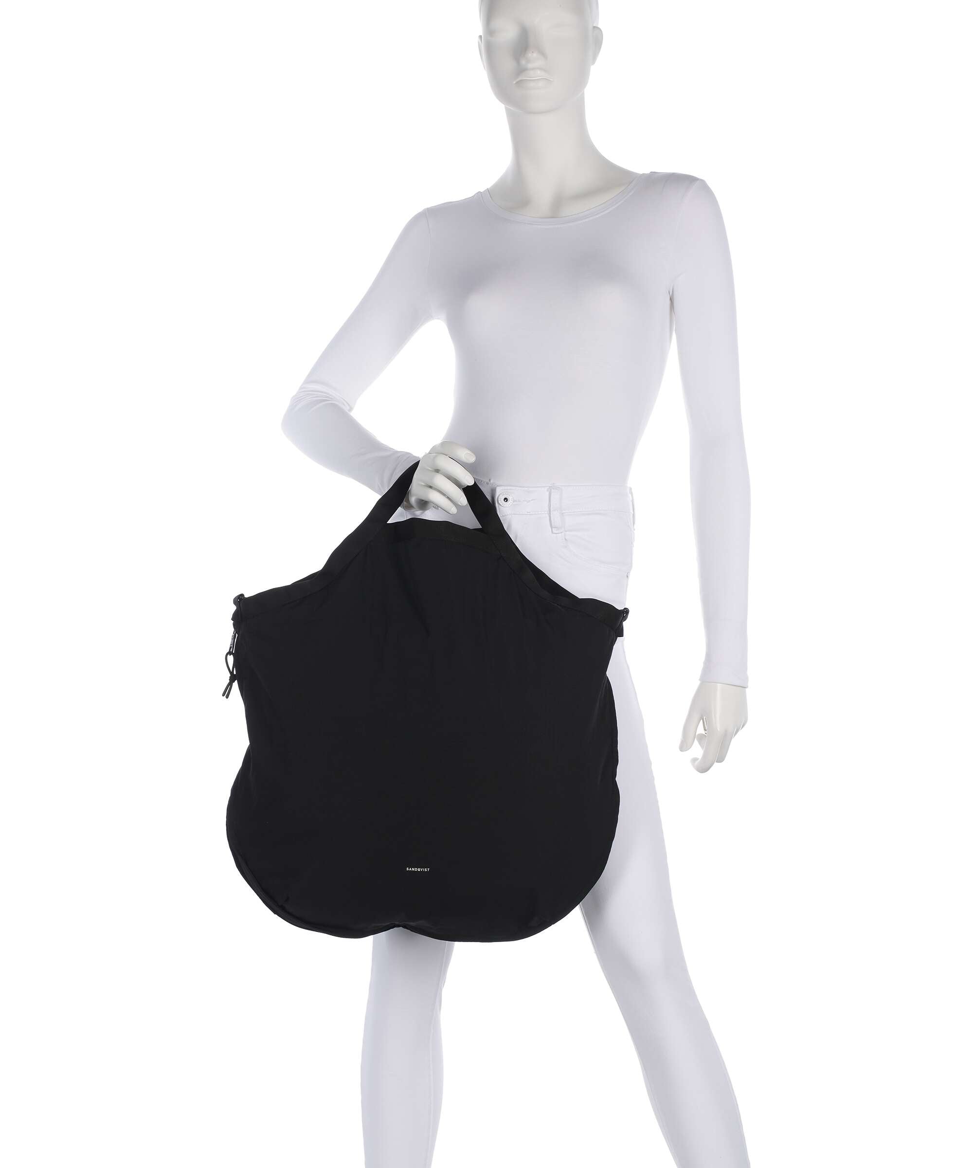 Sandqvist Grid Handbag black