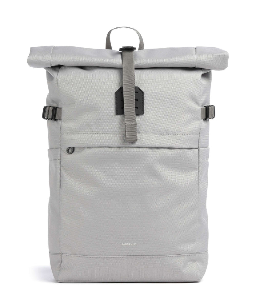 Sandqvist Icon M Rolltop backpack light grey