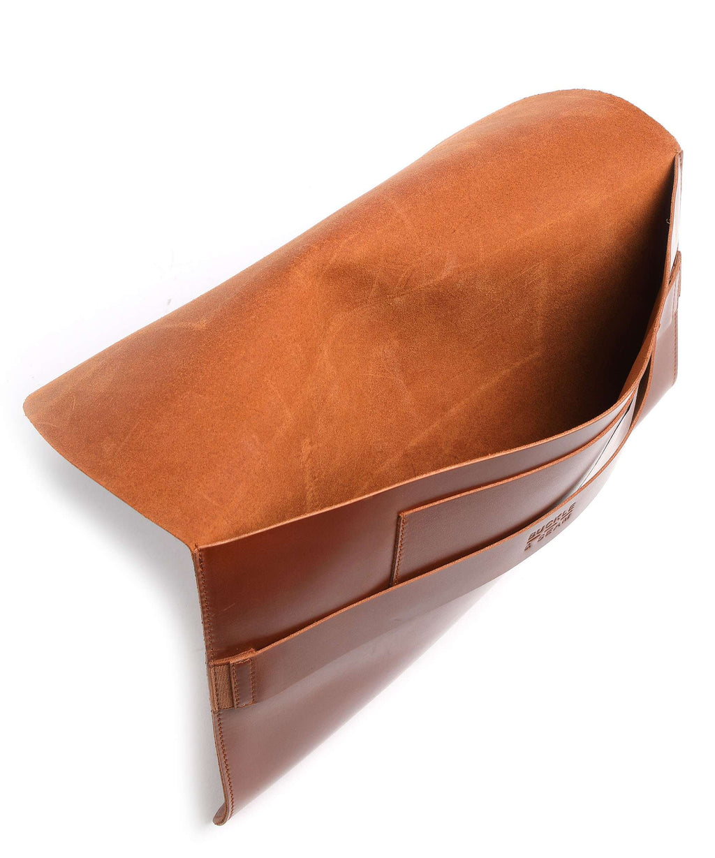 Buckle & Seam Terra Laptop case cognac