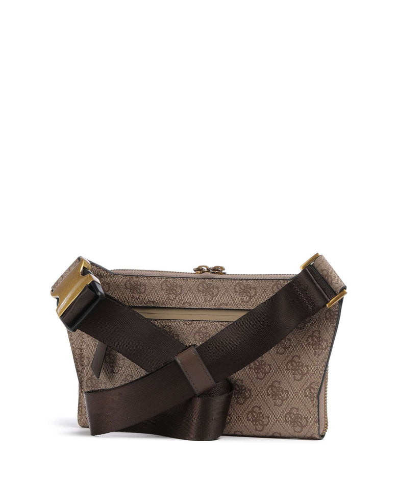 Guess Milano 4G Eco Fanny pack beige/brown