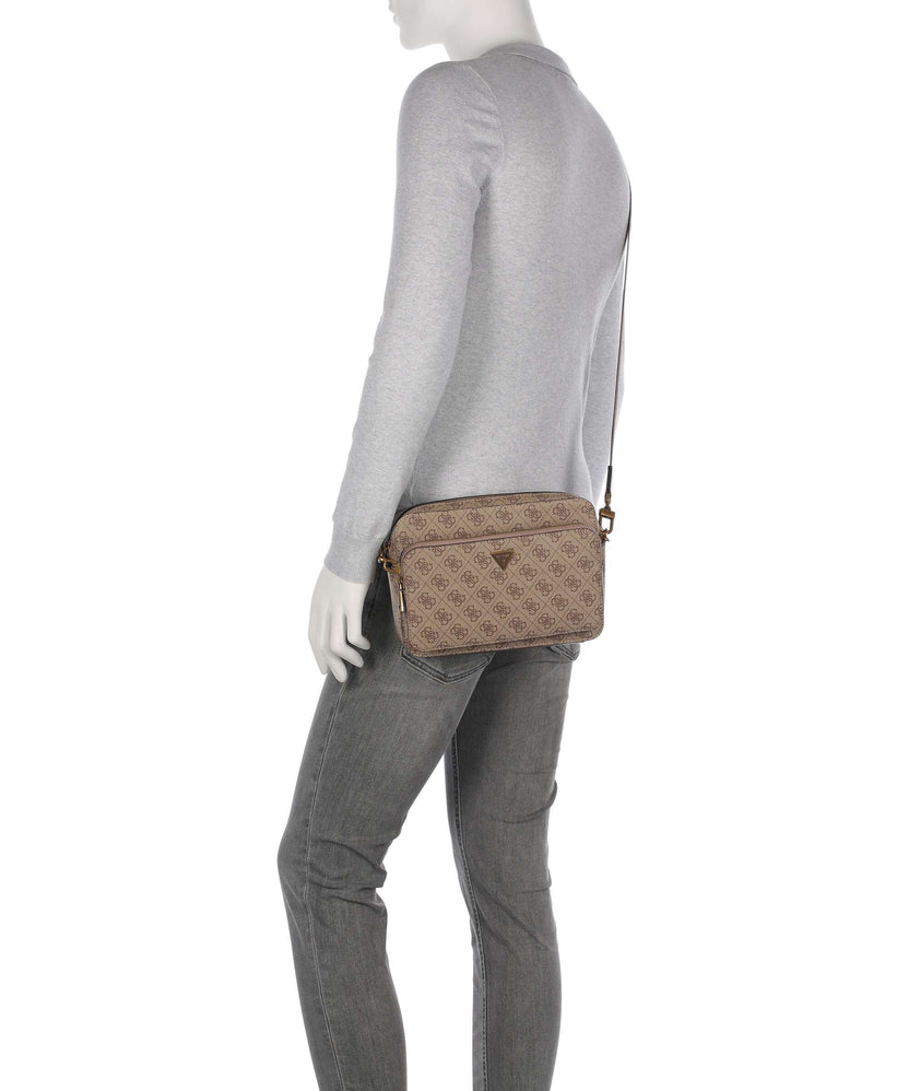 Guess Milano Crossbody bag beige/brown/blue
