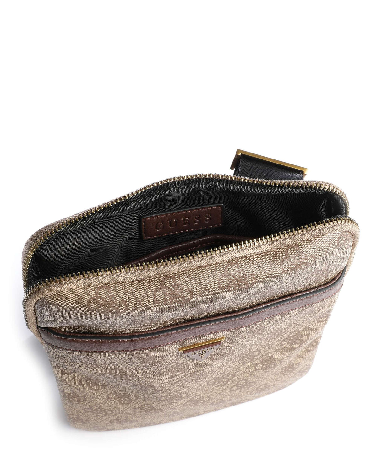 Guess Vezzola Crossbody bag beige/brown
