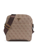 Guess Torino Eco Crossbody tas beige/brown
