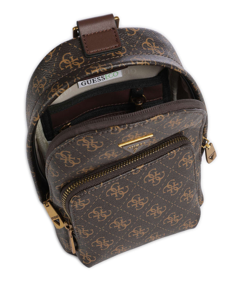 Guess Milano Eco Sling bag brown/ochre