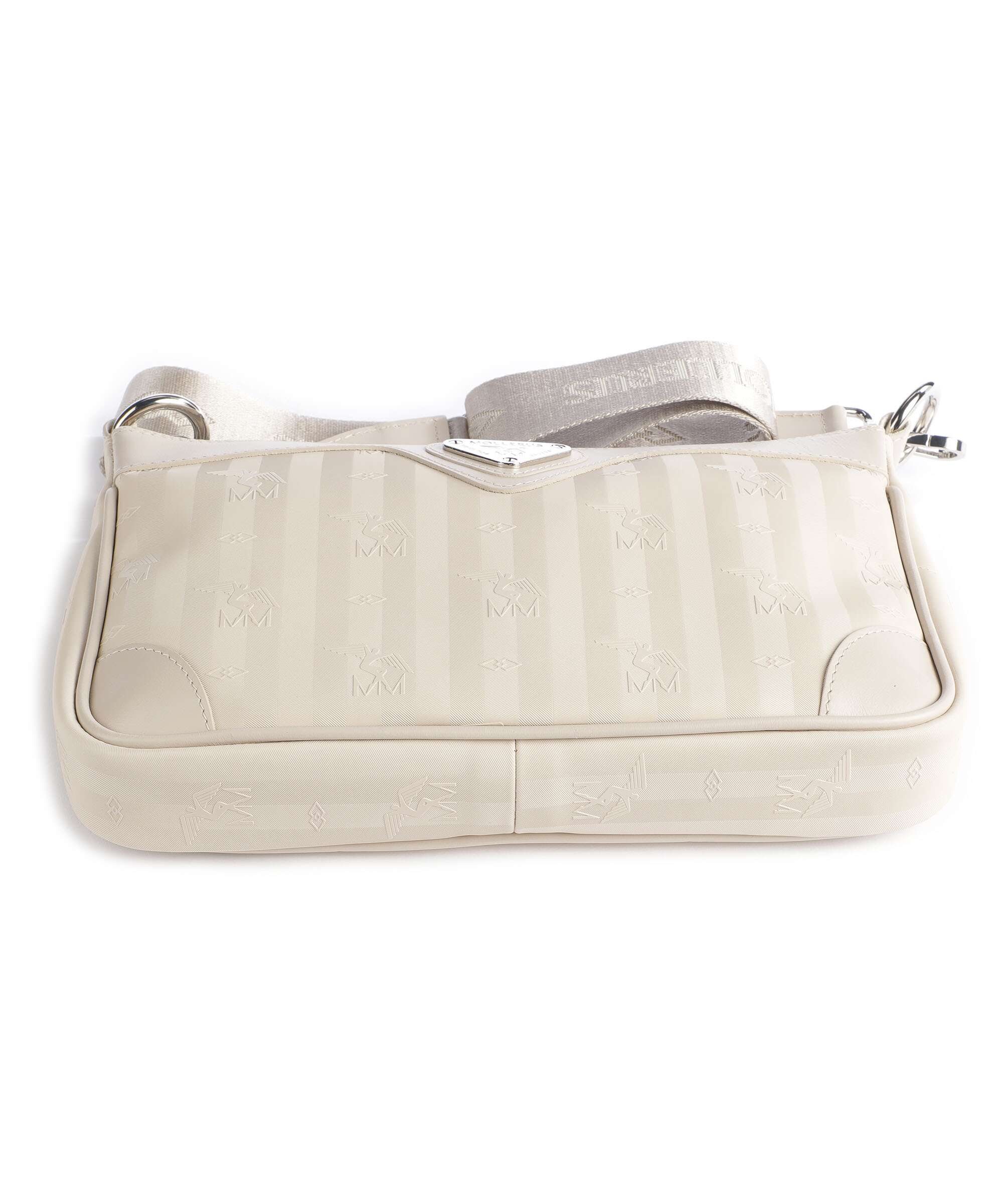 Maison Mollerus Vinerus Flums Crossbody bag pearl weiss