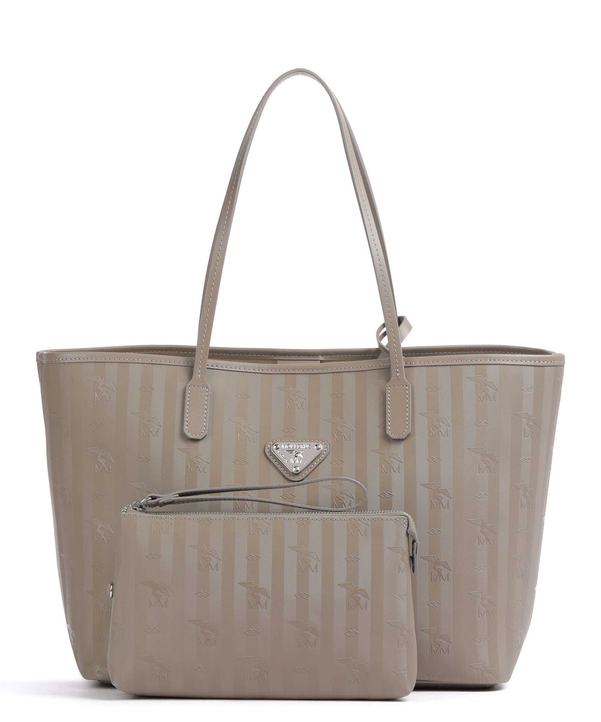 Maison Mollerus Vinerus Bern Tote bag taupe, grau
