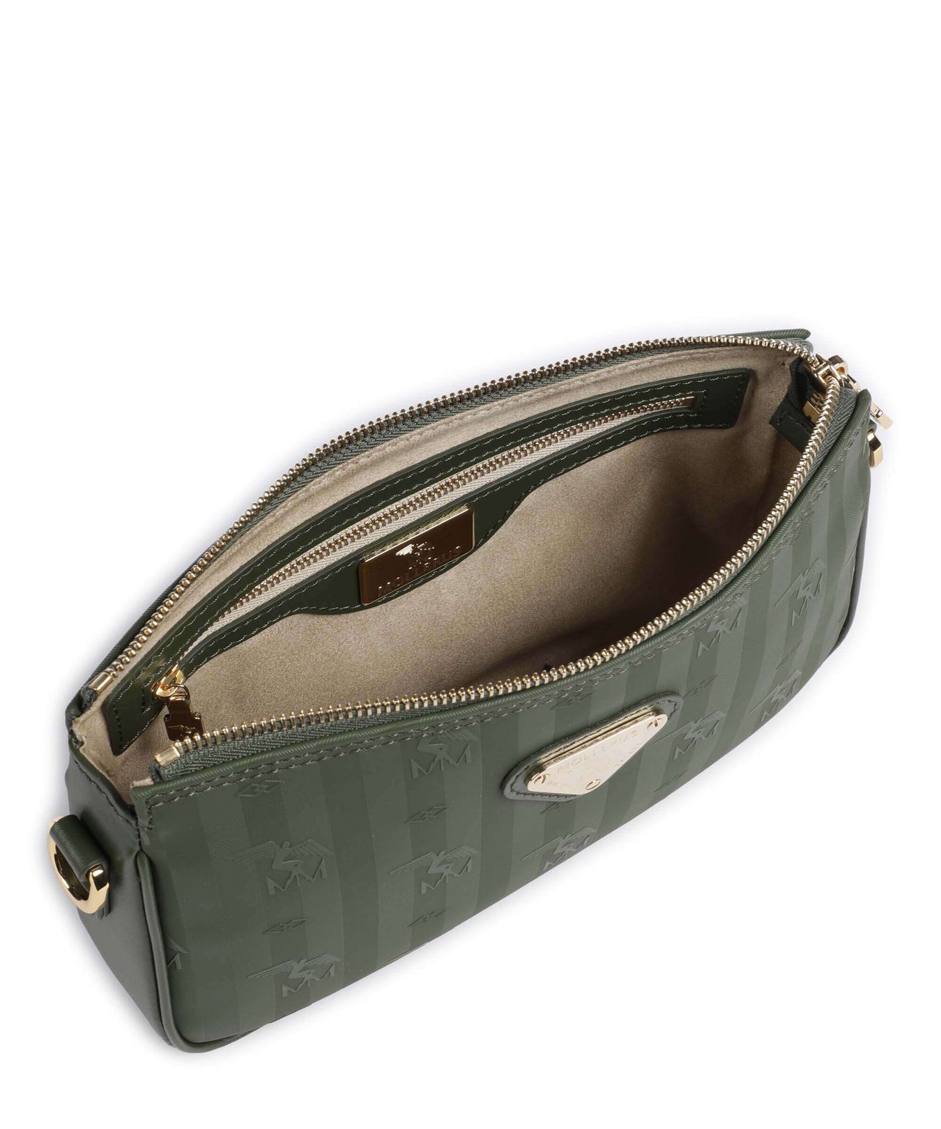 Maison Mollerus Vinerus Zell Shoulder bag olive grün