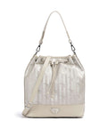 Maison Mollerus Vinerus Niesen Bucket bag metallic silber/perle