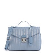 Maison Mollerus Vinerus Marly Handtas metallic silber/sky