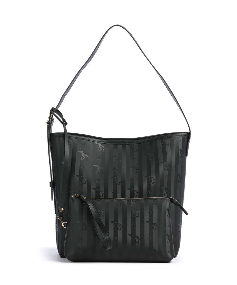 Maison Mollerus Vinerus Bannwil Hobo bag schwarz