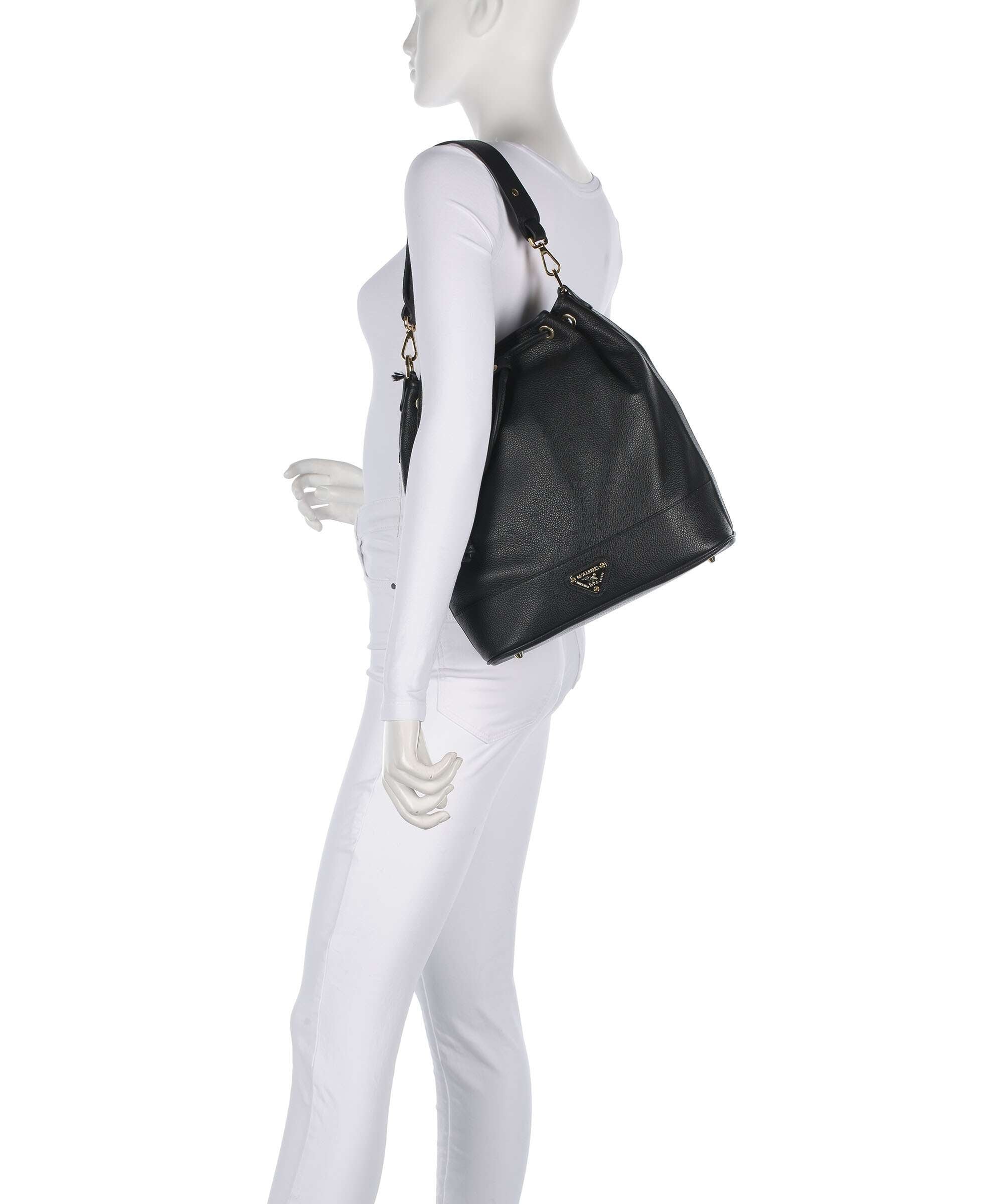 Maison Mollerus Niesen Bucket bag classic schwarz