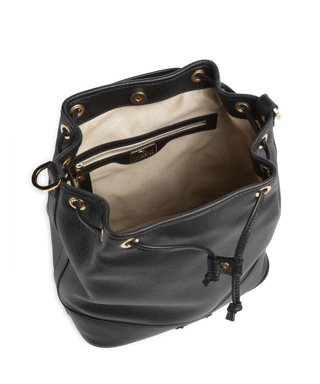 Maison Mollerus Stampato Niesen Bucket bag classic schwarz