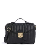 Maison Mollerus Vinerus Meyrin Crossbody tas classic schwarz