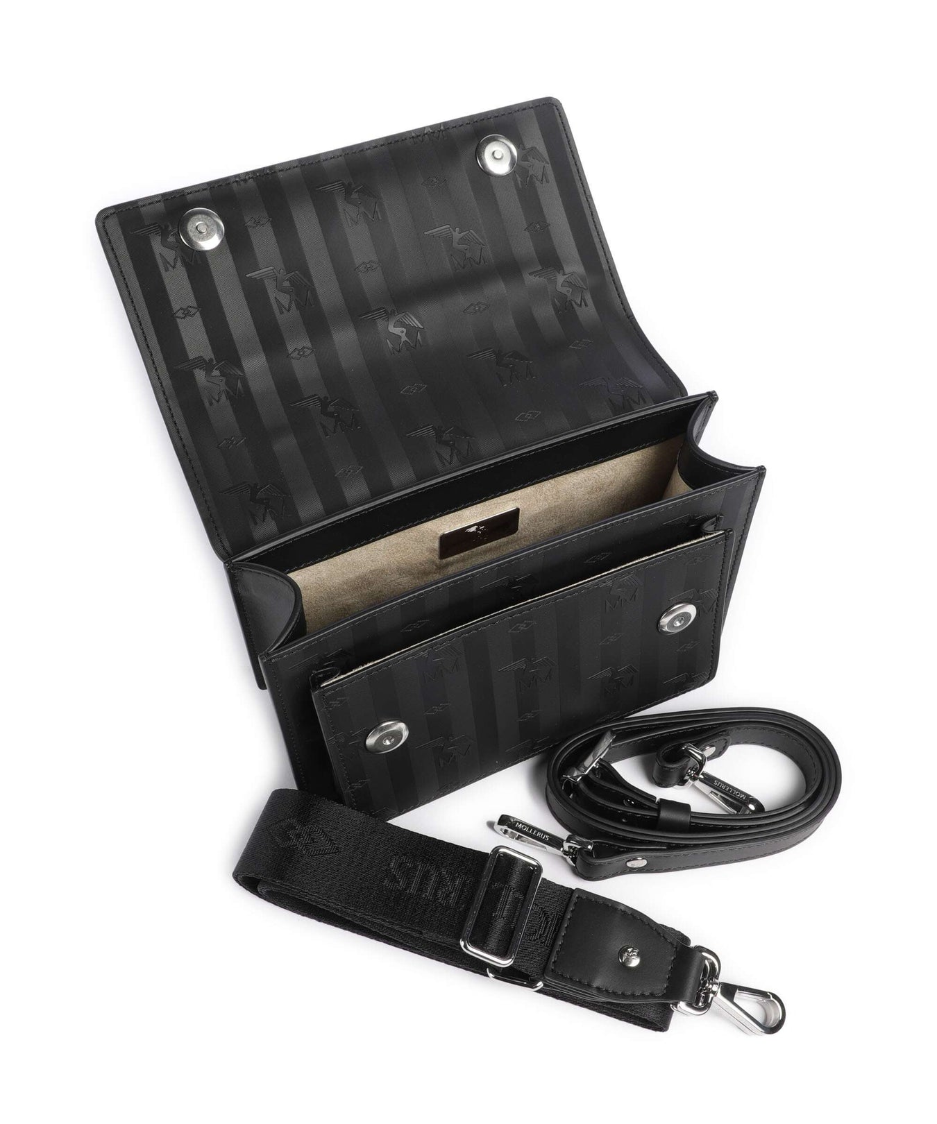 Maison Mollerus Vinerus Ursy Crossbody bag classic schwarz