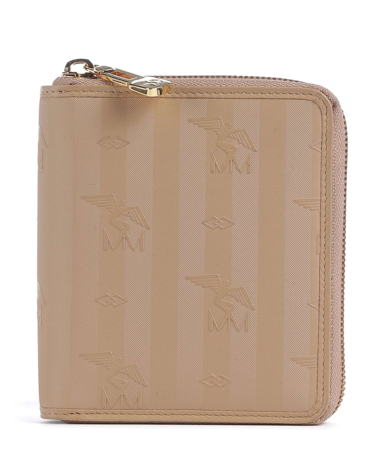 Maison Mollerus Vinerus Niederhorn Wallet cappuccino beige